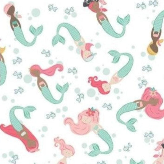 Ahoy Mermaids Custom Baby and Toddler Bedding - MookyPookyandMuffin
