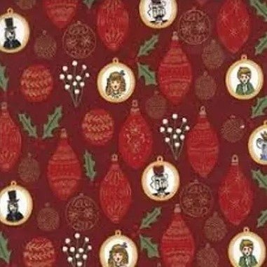 Crimson Nutcracker Crib Sheet - MookyPookyandMuffin