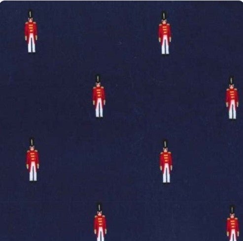 Double Sided Blue Nutcracker Minky Throw 50"x60" - MookyPookyandMuffin