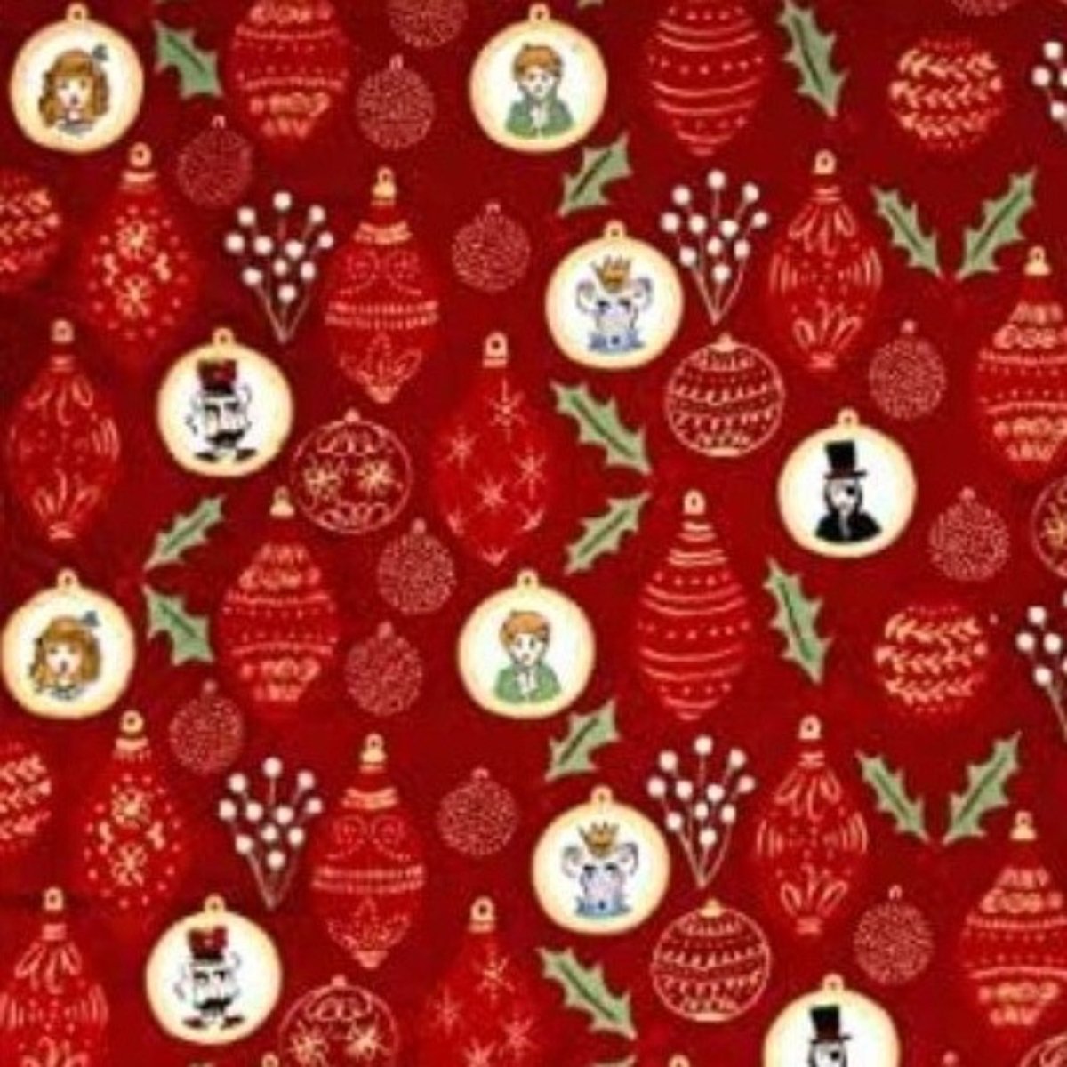 Double Sided Crimson Nutcracker Minky Throw Blanket 50"x60" - MookyPookyandMuffin