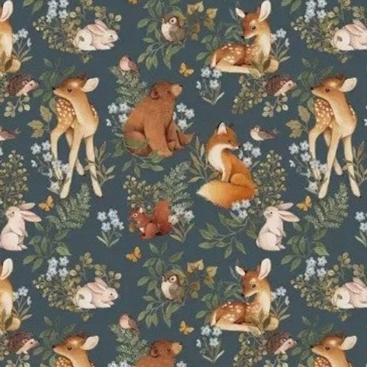 Forest Animals Custom Baby and Toddler Bedding - MookyPookyandMuffin
