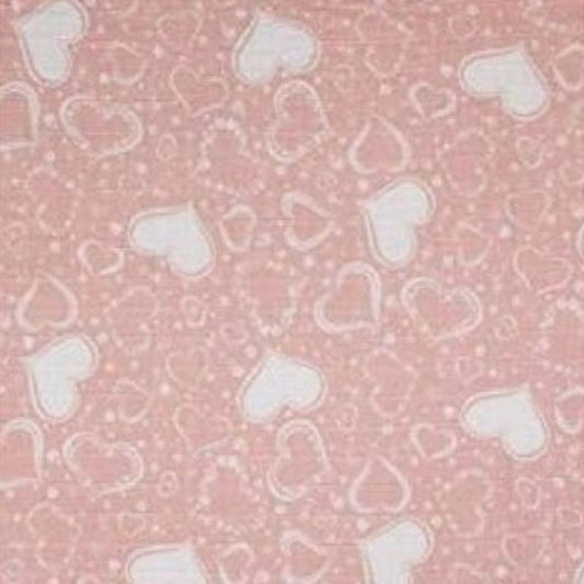 I Heart You Dusty Pink Swaddle Blanket - MookyPookyandMuffin