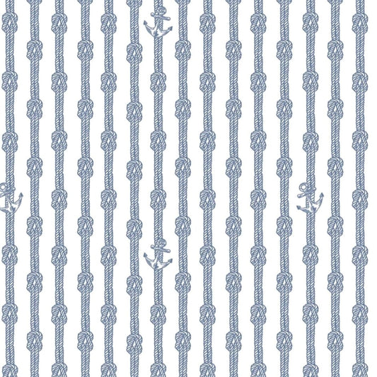 Nautical Rope and Anchors Custom Baby and Toddler Bedding - MookyPookyandMuffin