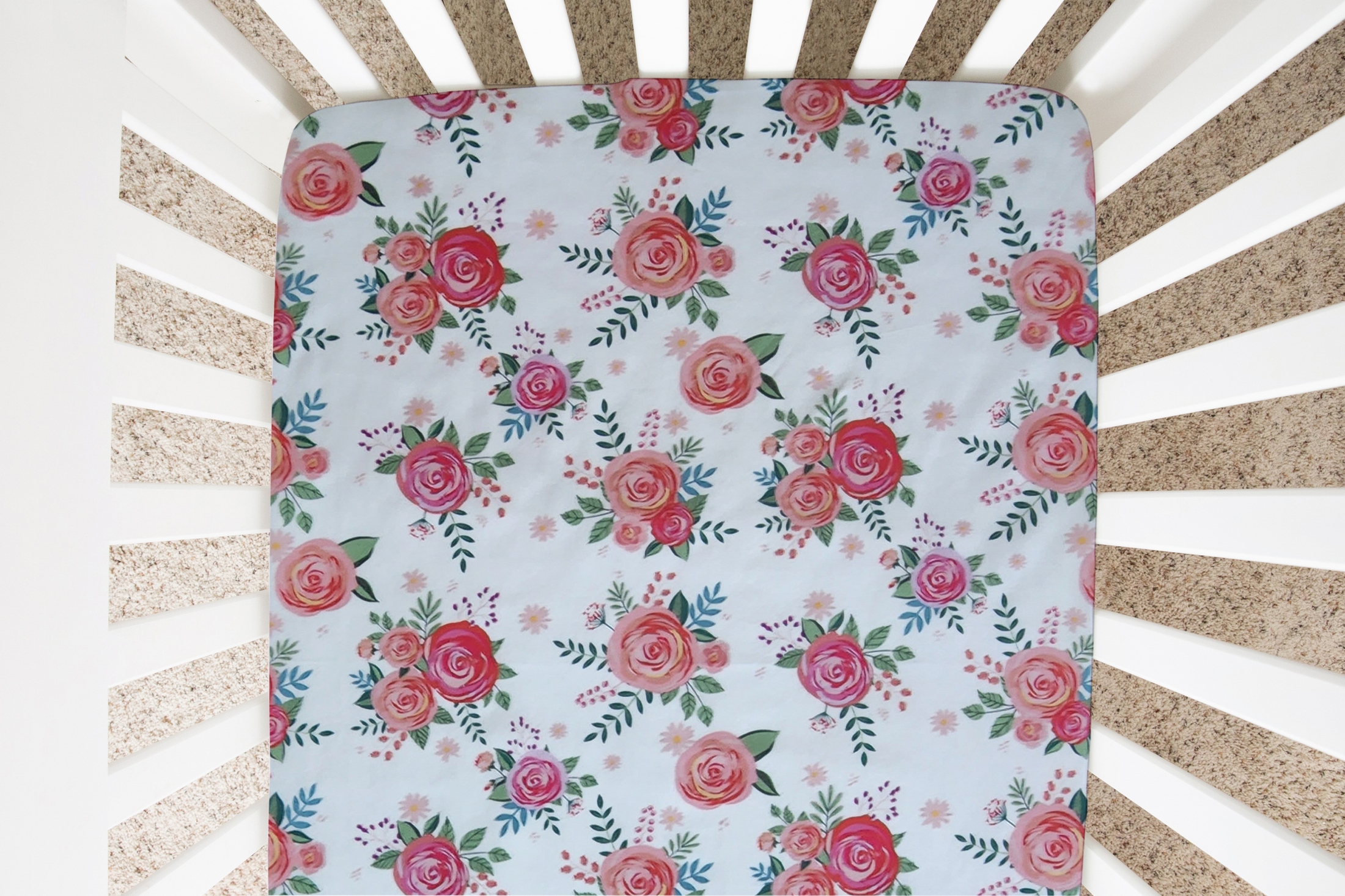 Poppy and Posey Custom Baby and Toddler Bedding - MookyPookyandMuffin